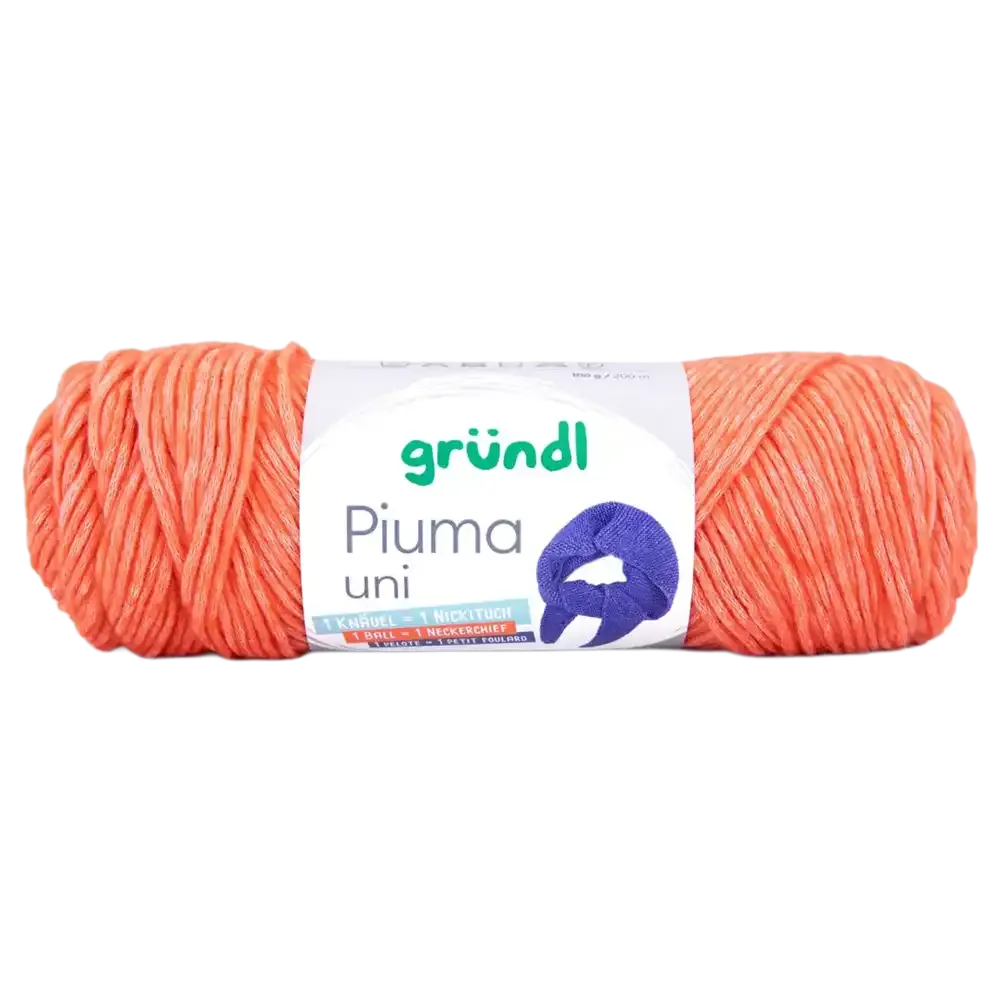 #Farbe_Gründl Piuma Uni | 06 Lachs