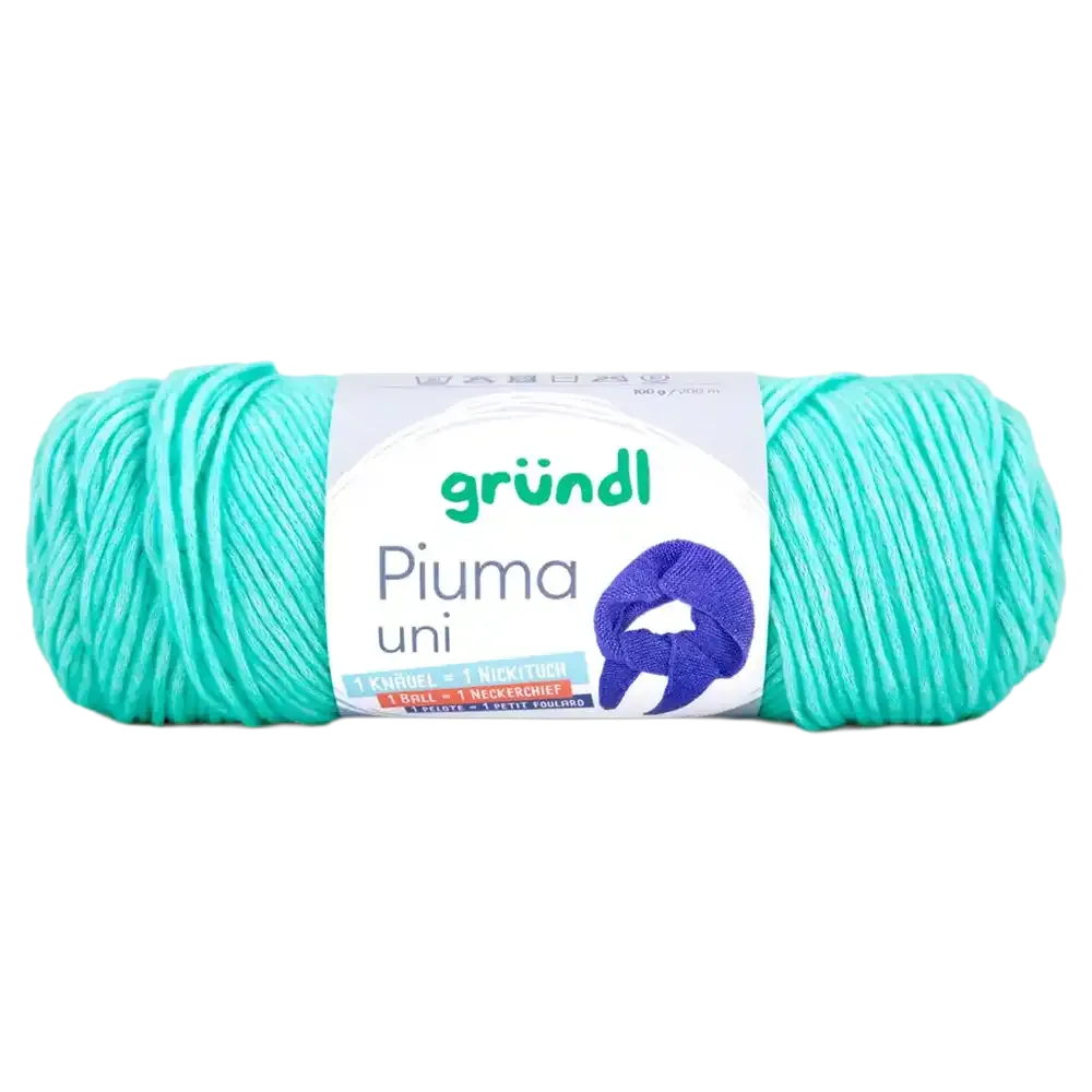 #Farbe_Gründl Piuma Uni | 09 Mint