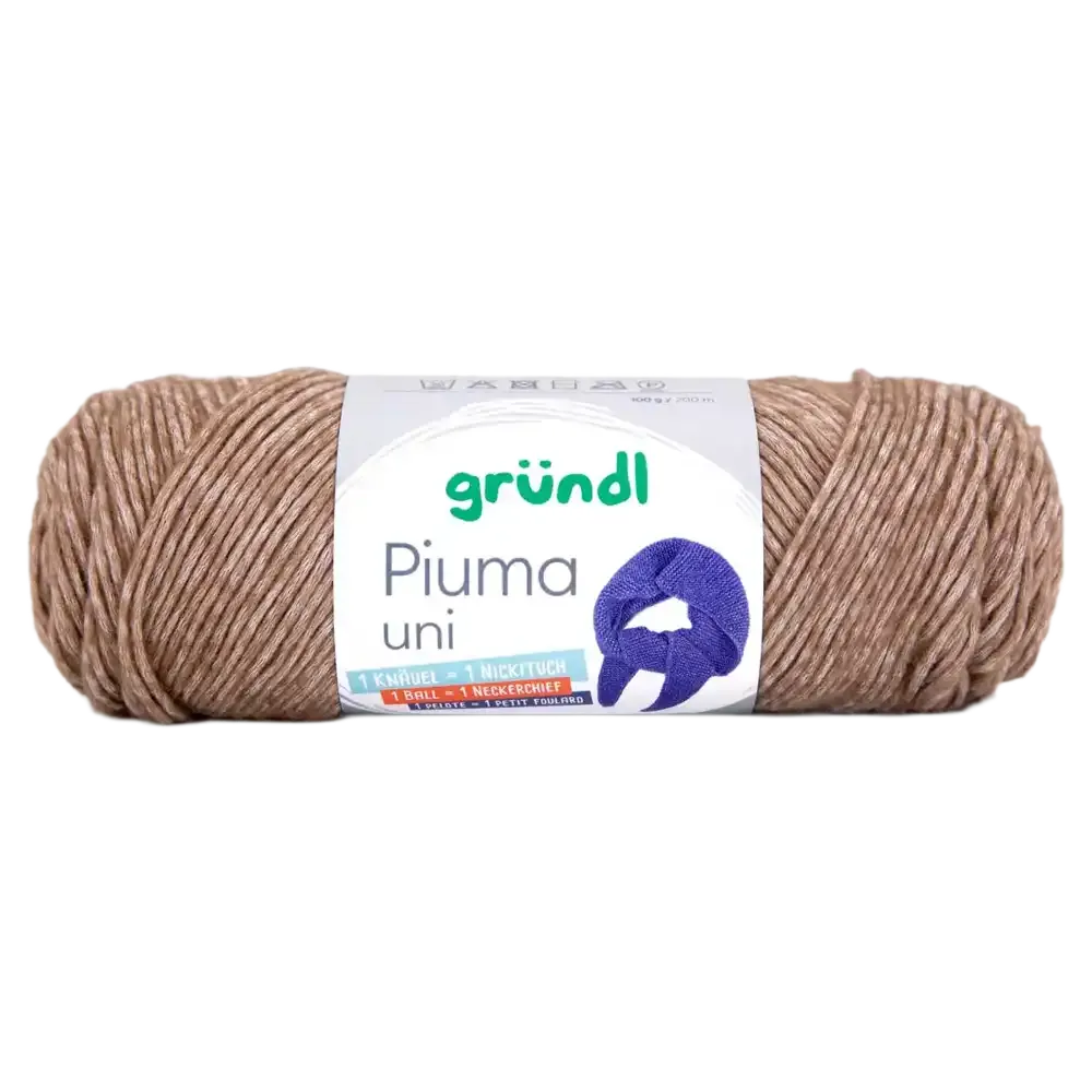 #Farbe_Gründl Piuma Uni | 13 Mokka