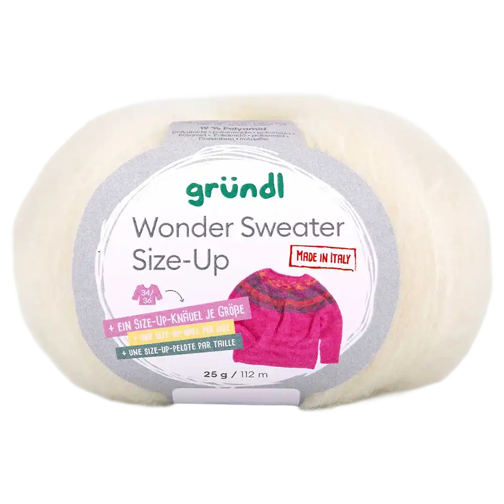 #Farbe_Gründl Wonder Sweater | 01 Creme