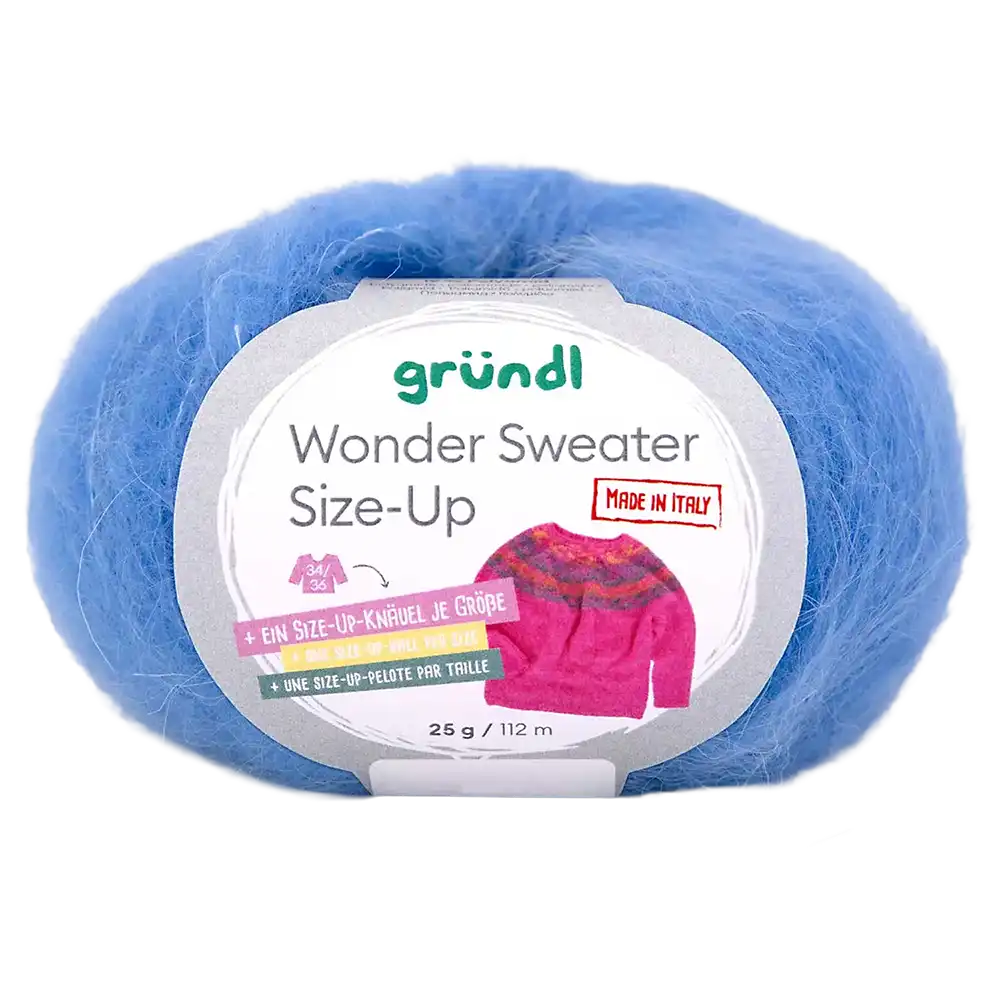 #Farbe_Gründl Wonder Sweater | 03 Azurblau