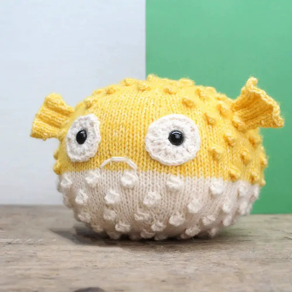 Amigurumi Kugelfisch Bart (Hardicraft Strickset)