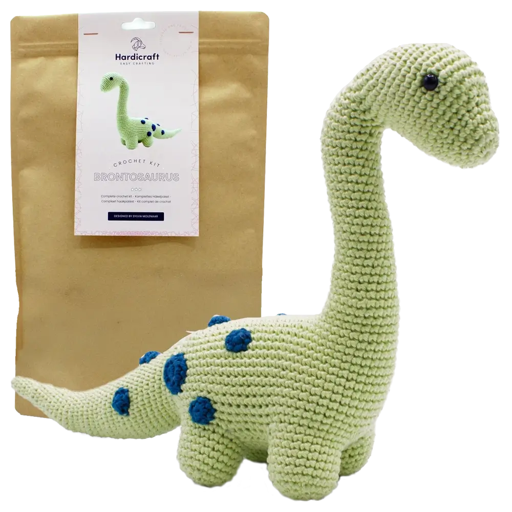 Amigurumi Brontosaurus (Hardicraft Häkelset)
