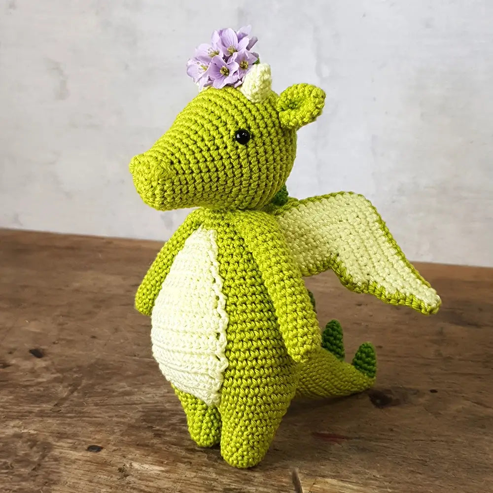 Amigurumi Drache Doris (Hardicraft Häkelset)