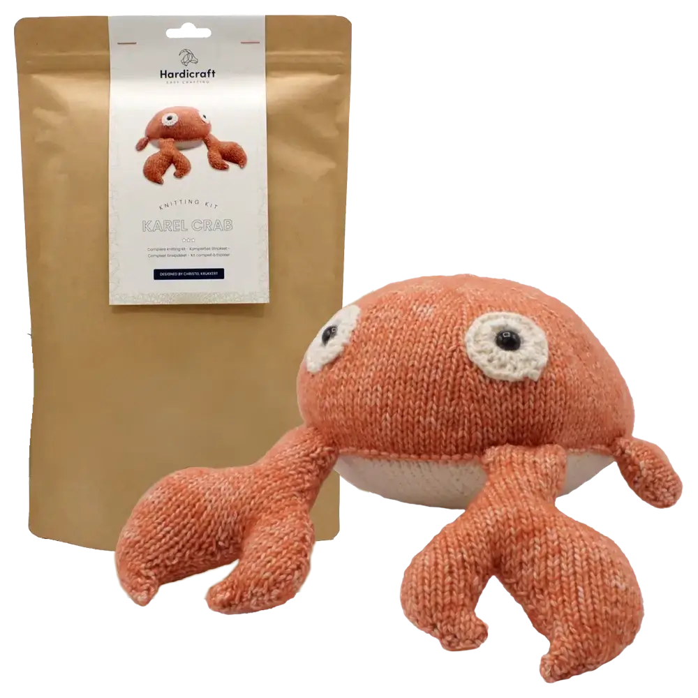 Amigurumi Krabbe Karel (Hardicraft Strickset)