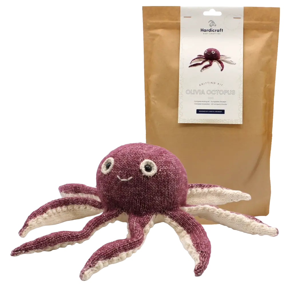 Amigurumi Oktopus Olivia (Hardicraft Strickset)