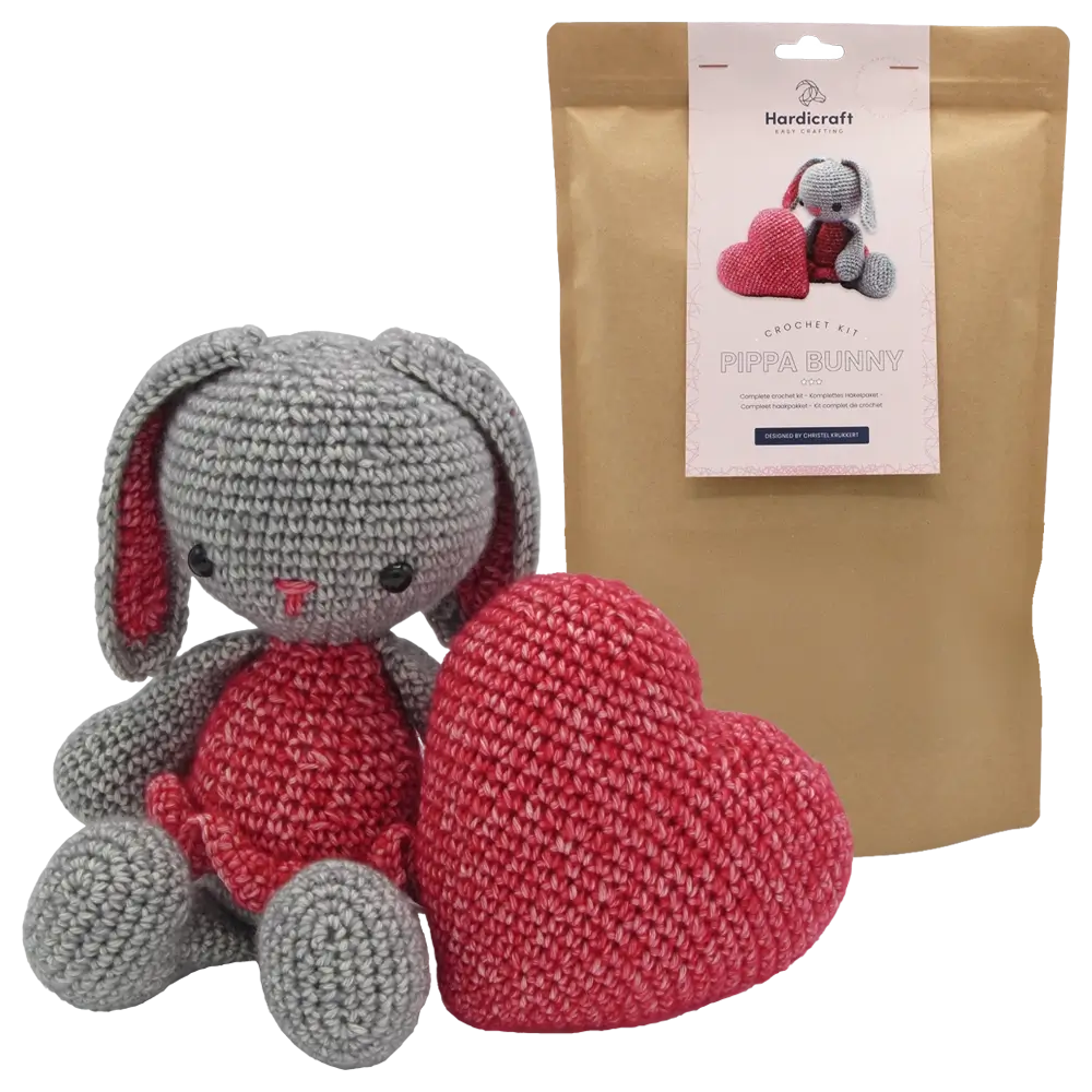 Amigurumi Kaninchen Pippa (Hardicraft Häkelset)