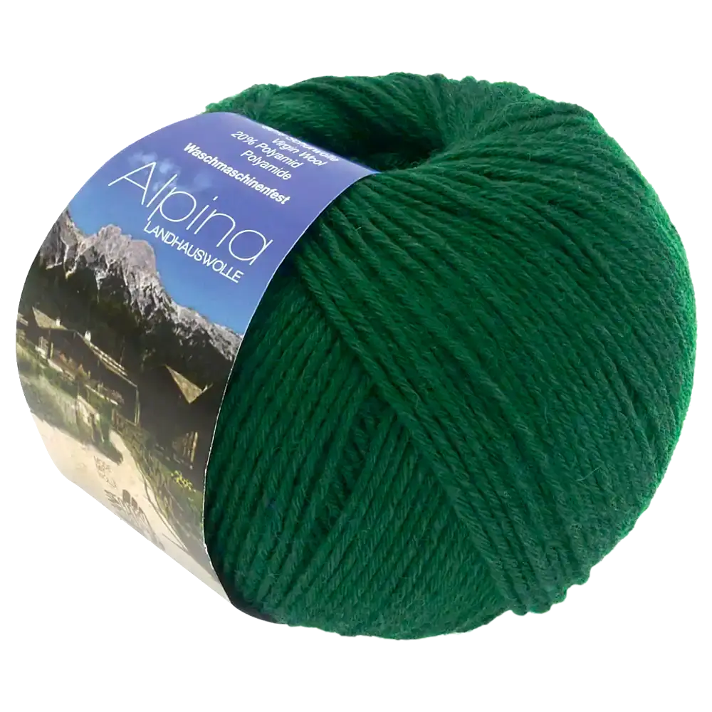 #Farbe_Lana Grossa Alpina | 16 Flaschengrün