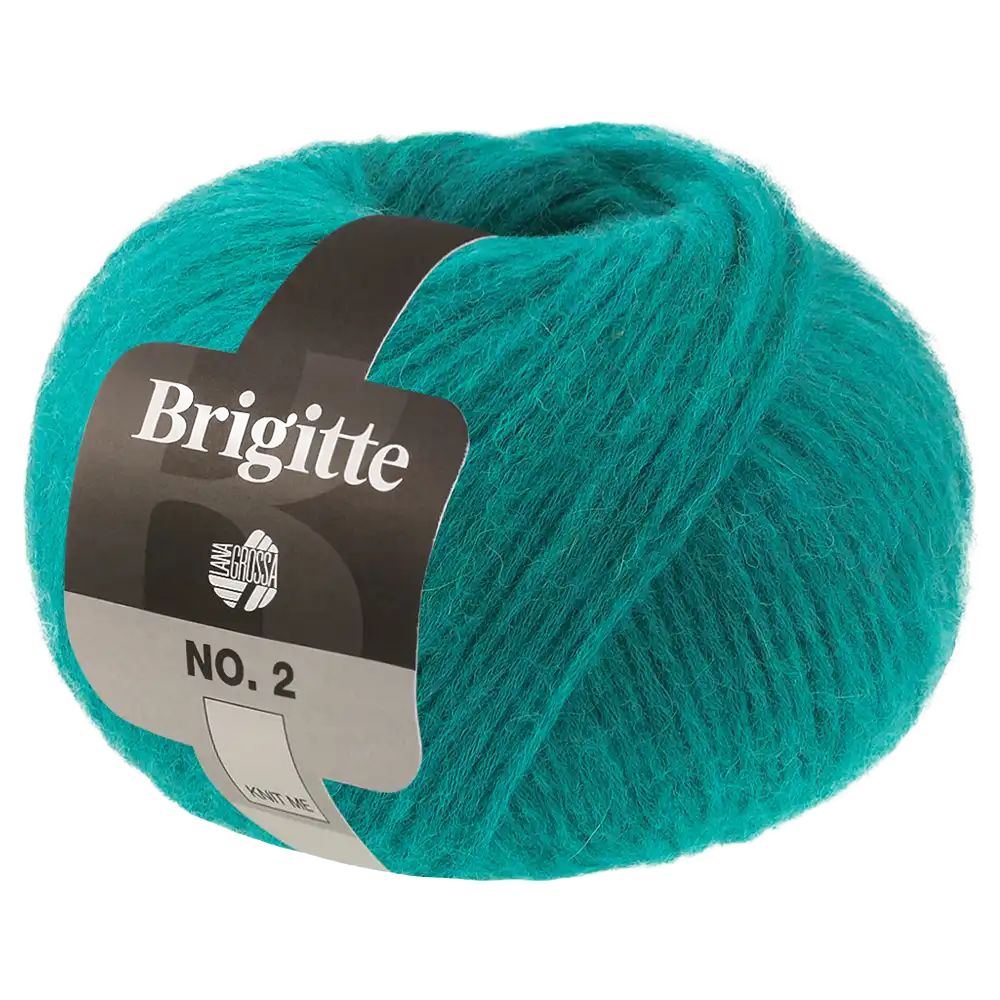 #Farbe_Lana Grossa Brigitte No. 2 | 86 Blaugrün