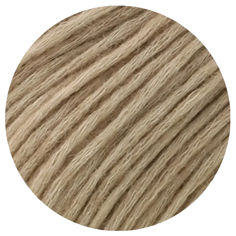 #Farbe_Lana Grossa Brigitte No. 2 Vintage | 201 Graubeige meliert