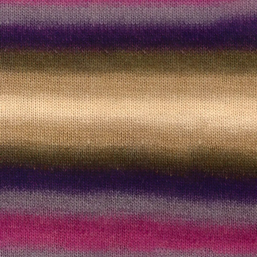 #Farbe_Lana Grossa Colorato Aktion | 04 Dunkelpink/Grau/Dunkelviolett/Umbra/Taupe/Hellbeige 
