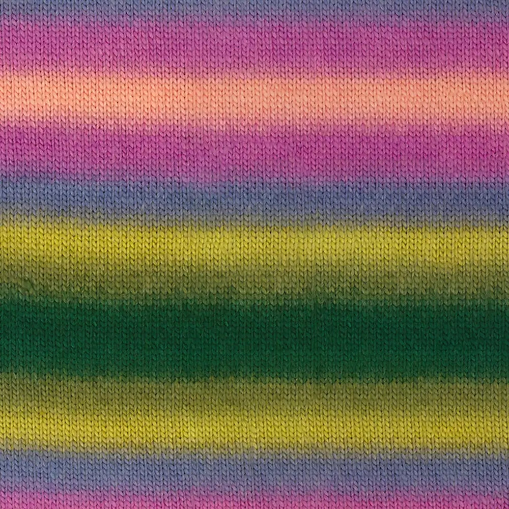 #Farbe_Lana Grossa Colorato Aktion | 09 Graublau/Fuchsia/Lachs/Pistazie/Kiwi/Tannengrün