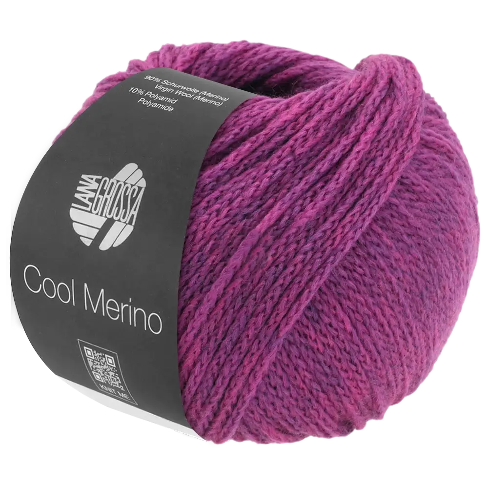#Farbe_Lana Grossa Cool Merino Uni | 02 Fuchsia
