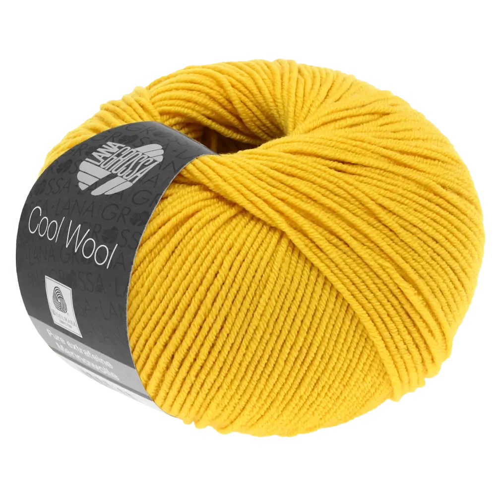 #Farbe_Lana Grossa Cool Wool | 2005 Goldgelb