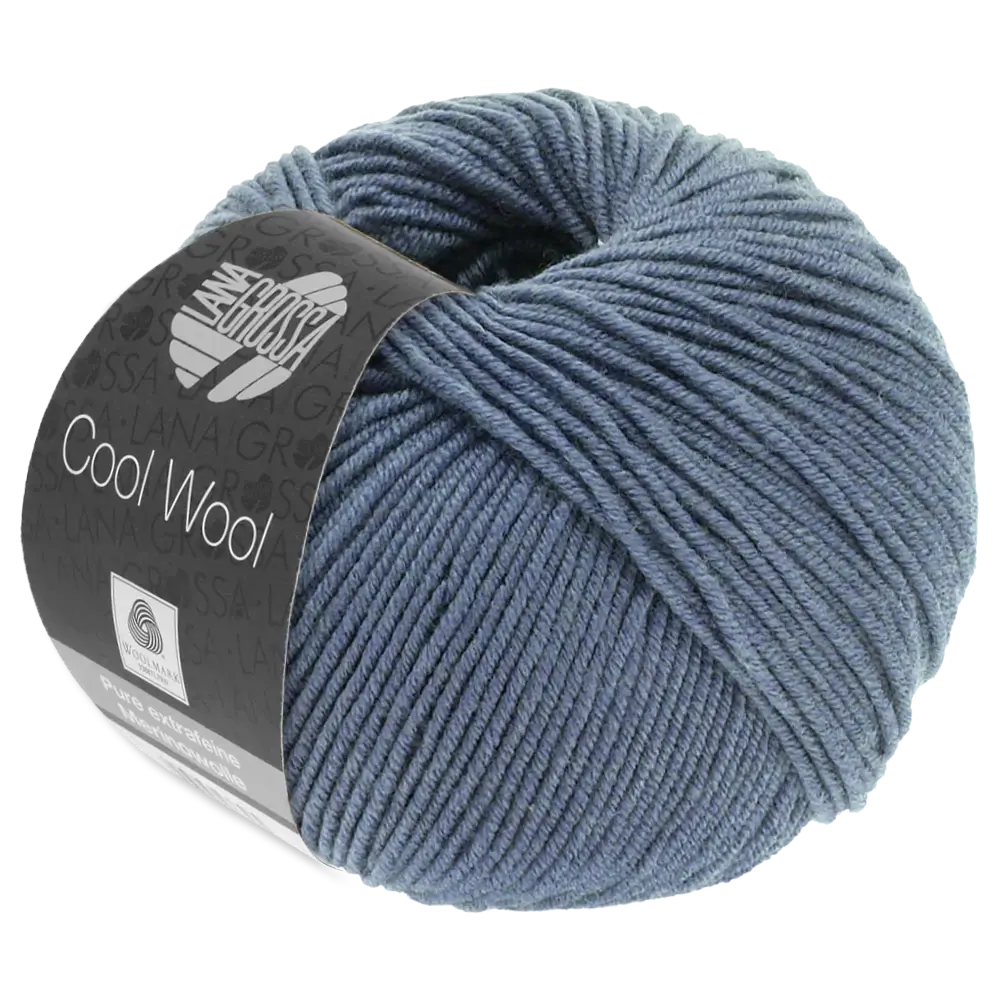 #Farbe_Lana Grossa Cool Wool | 2037 Graublau