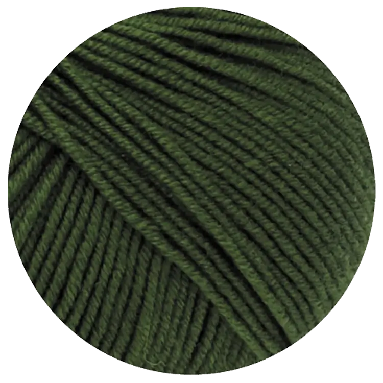 #Farbe_Lana Grossa Cool Wool | 2042 Dunkeloliv