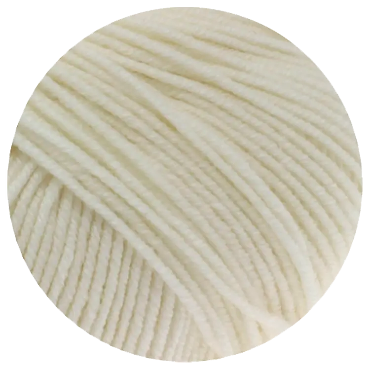#Farbe_Lana Grossa Cool Wool | 432 Ecru