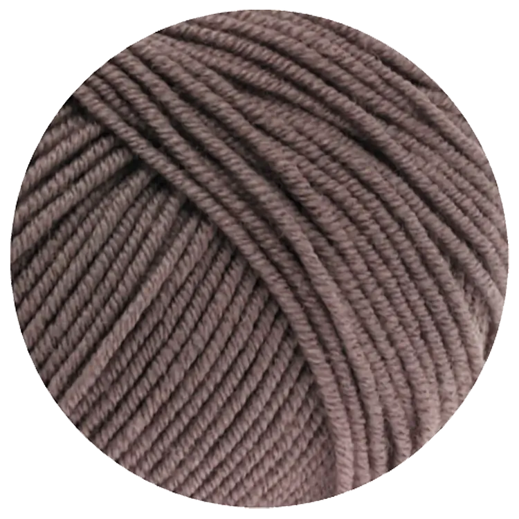 #Farbe_Lana Grossa Cool Wool | 558 Graubraun