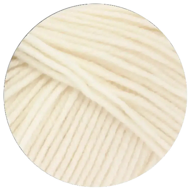 #Farbe_Lana Grossa Cool Wool Big | 601 Rohweiß