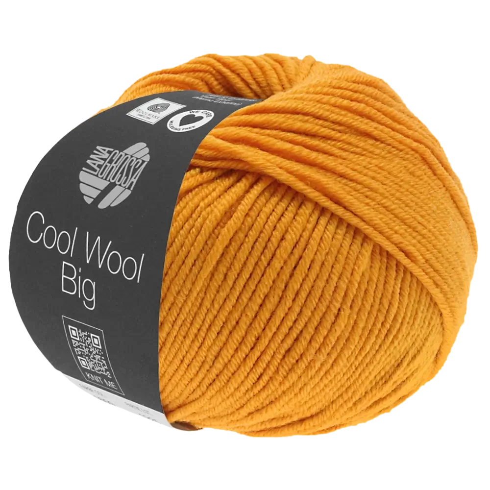 #Farbe_Lana Grossa Cool Wool Big | 974 Gelborange