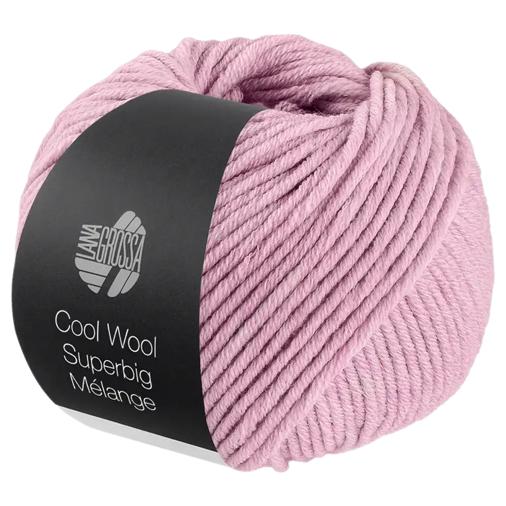 #Farbe_Lana Grossa Cool Wool Superbig Mélange | 220 Flieder meliert