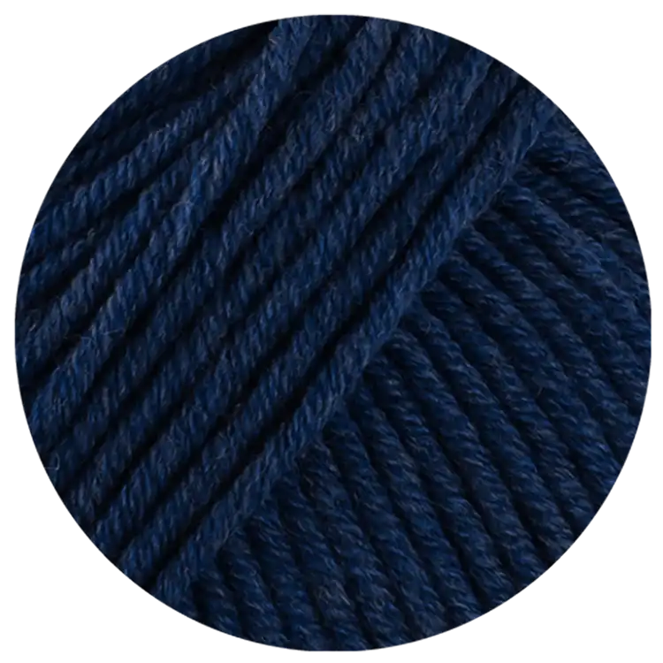 #Farbe_Lana Grossa Cool Wool Superbig Mélange | 225 Nachtblau meliert