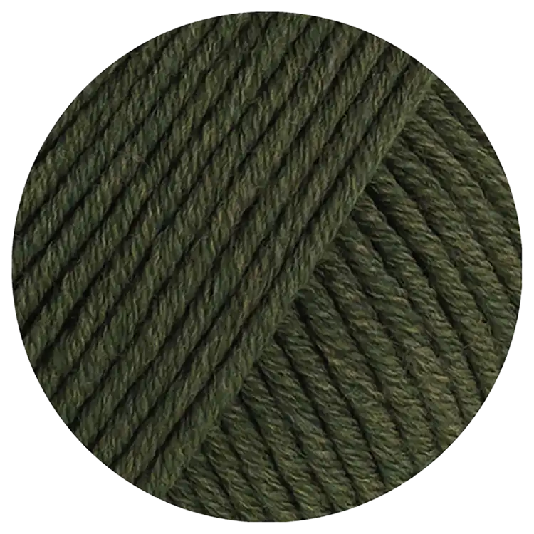 #Farbe_Lana Grossa Cool Wool Superbig Mélange | 228 Lodengrün meliert