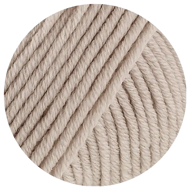 #Farbe_Lana Grossa Cool Wool Superbig Mélange | 232 Graubeige meliert