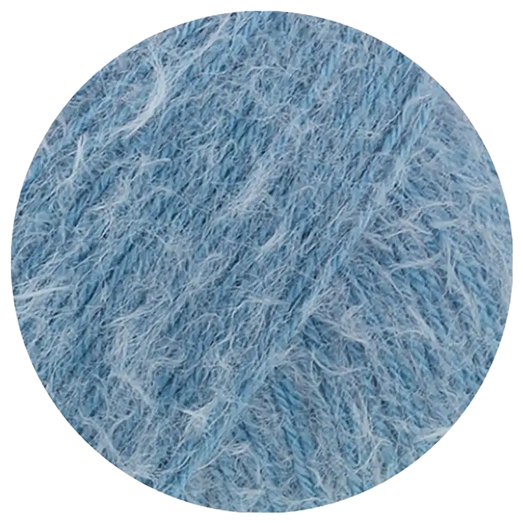 #Farbe_Lana Grossa Cosy Socks | 14 Taubenblau