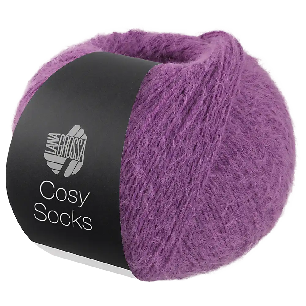 #Farbe_Lana Grossa Cosy Socks | 22 Violett