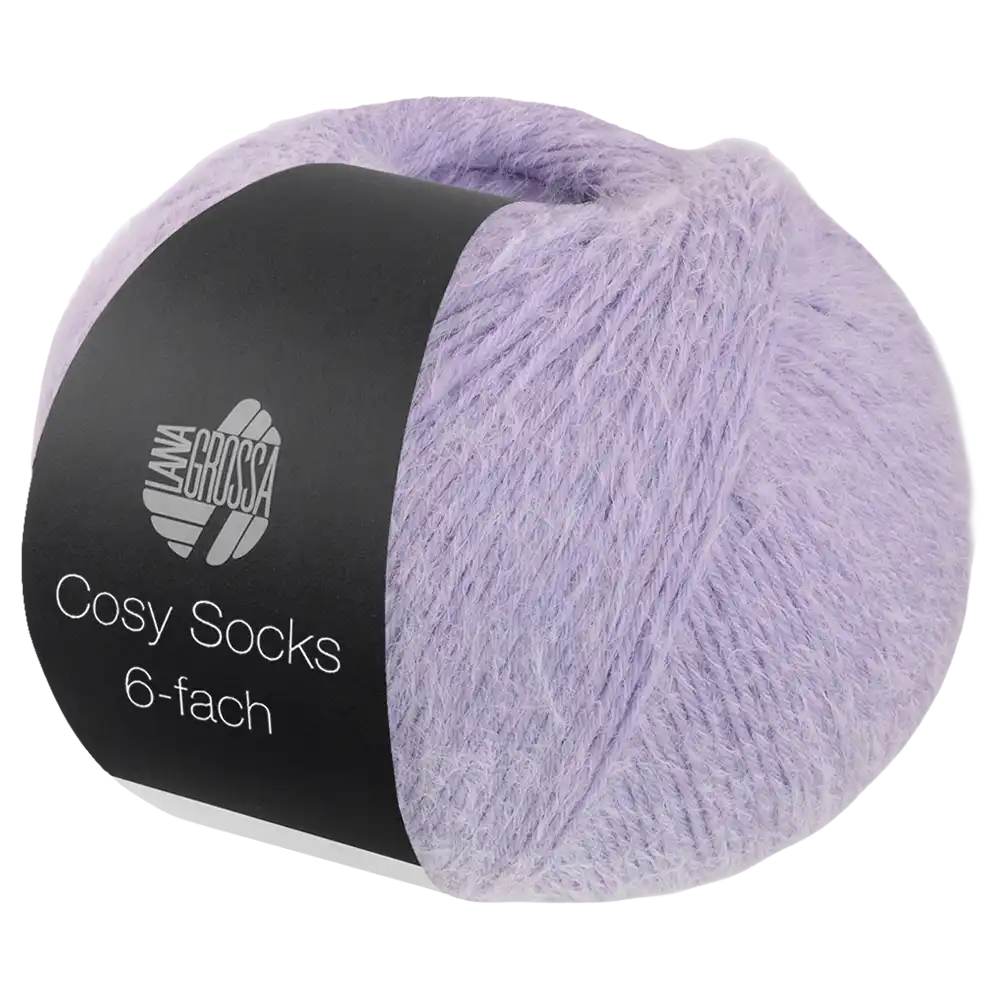 #Farbe_Lana Grossa Cosy Socks 6-fach | 1006 Veilchenblau