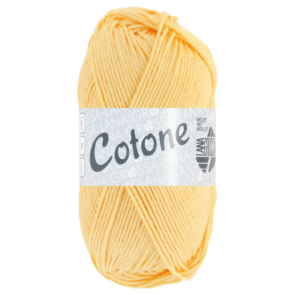 #Farbe_Lana Grossa Cotone | 129 Butterblumengelb