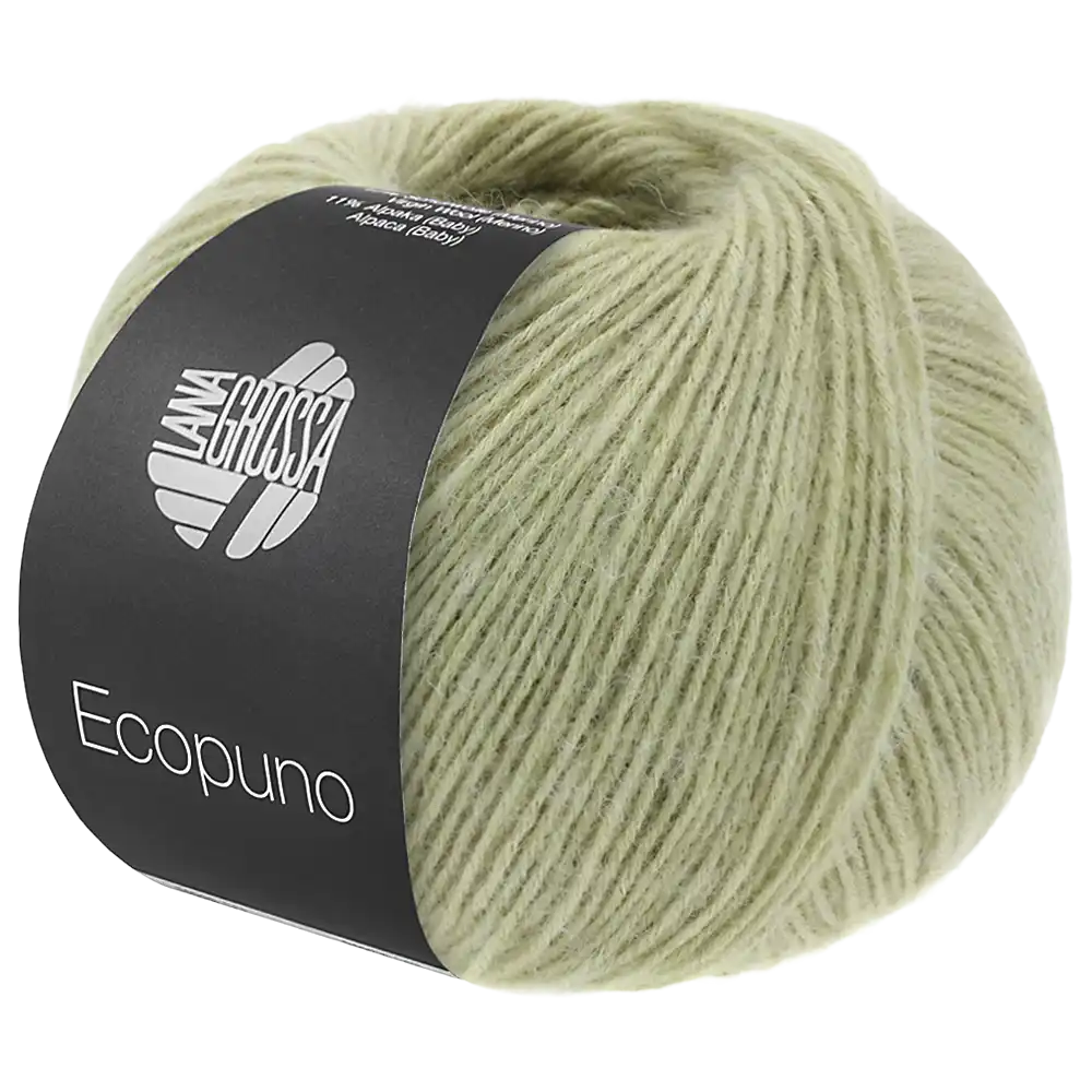 #Farbe_Lana Grossa Ecopuno | 226 Heugrün