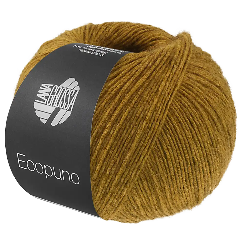 #Farbe_Lana Grossa Ecopuno | 231 Currygelb