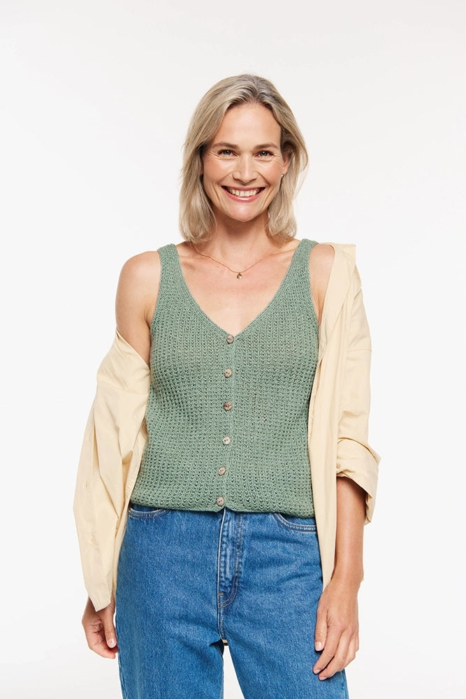 Top oder Weste Marianna (Strickanleitung)