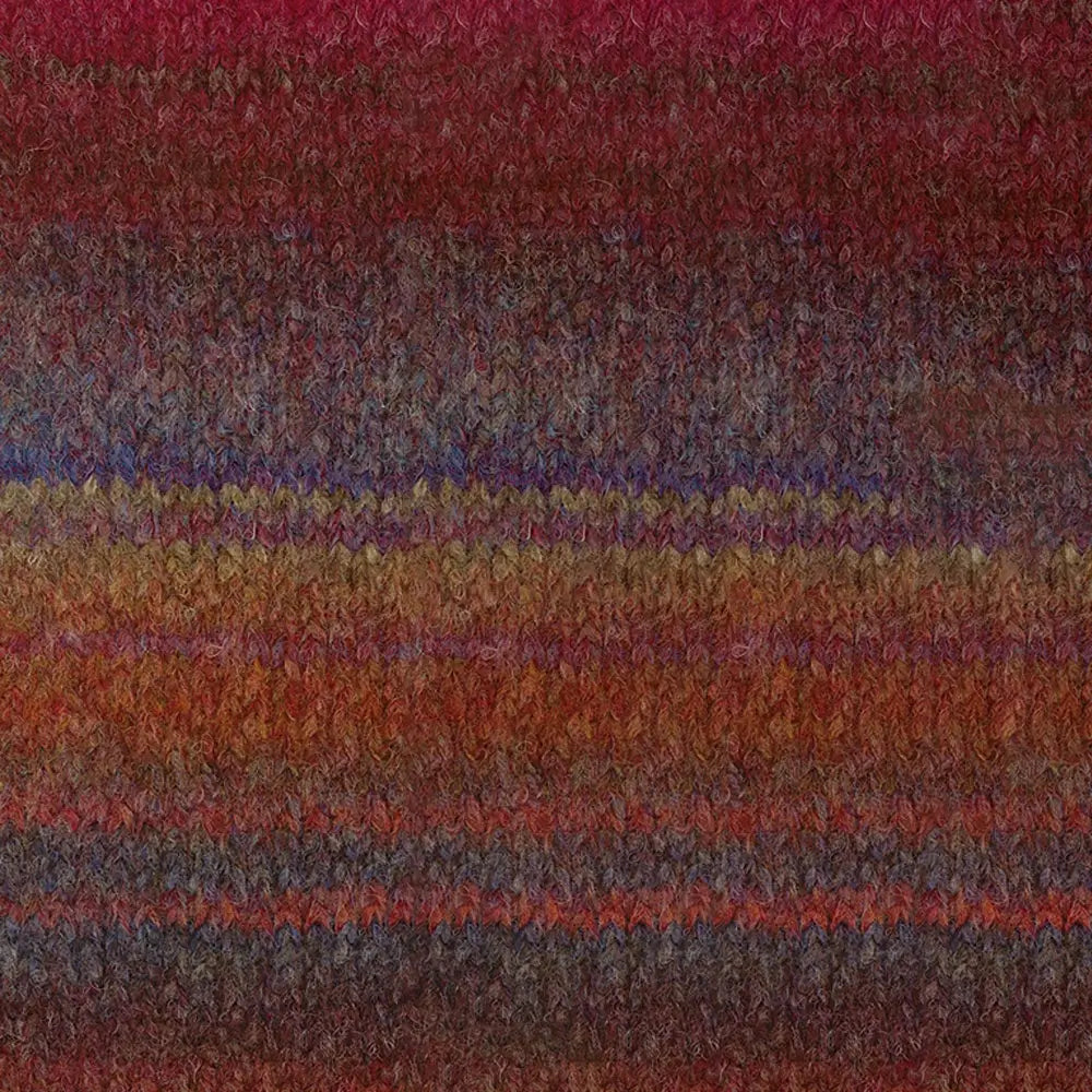 #Farbe_Lana Grossa Gigante Multi | 103 Weinrot/Rotbraun/Graurot/Aubergine/Khaki/Graubraun