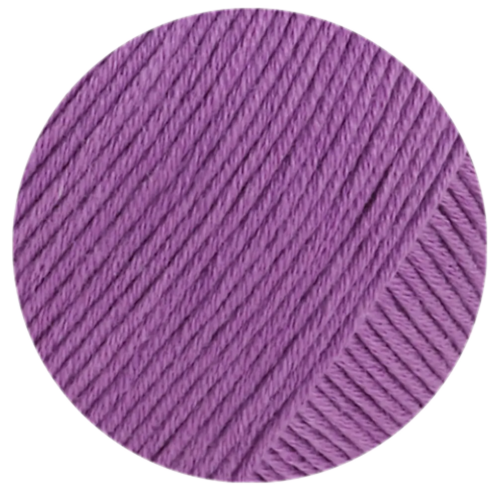 #Farbe_Lana Grossa Glamcot | 08 Flieder