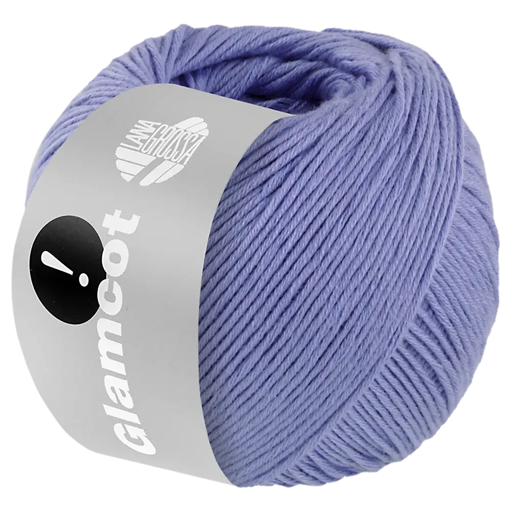 #Farbe_Lana Grossa Glamcot | 26 Blasslila