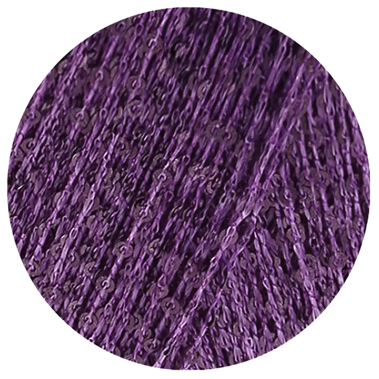 #Farbe_Lana Grossa Glamour | 21 Dunkelviolett