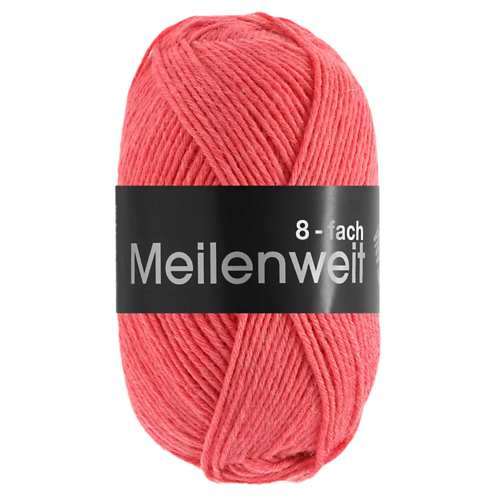#Farbe_Lana Grossa Meileinweit 8-fach | 9665 Lachsrot