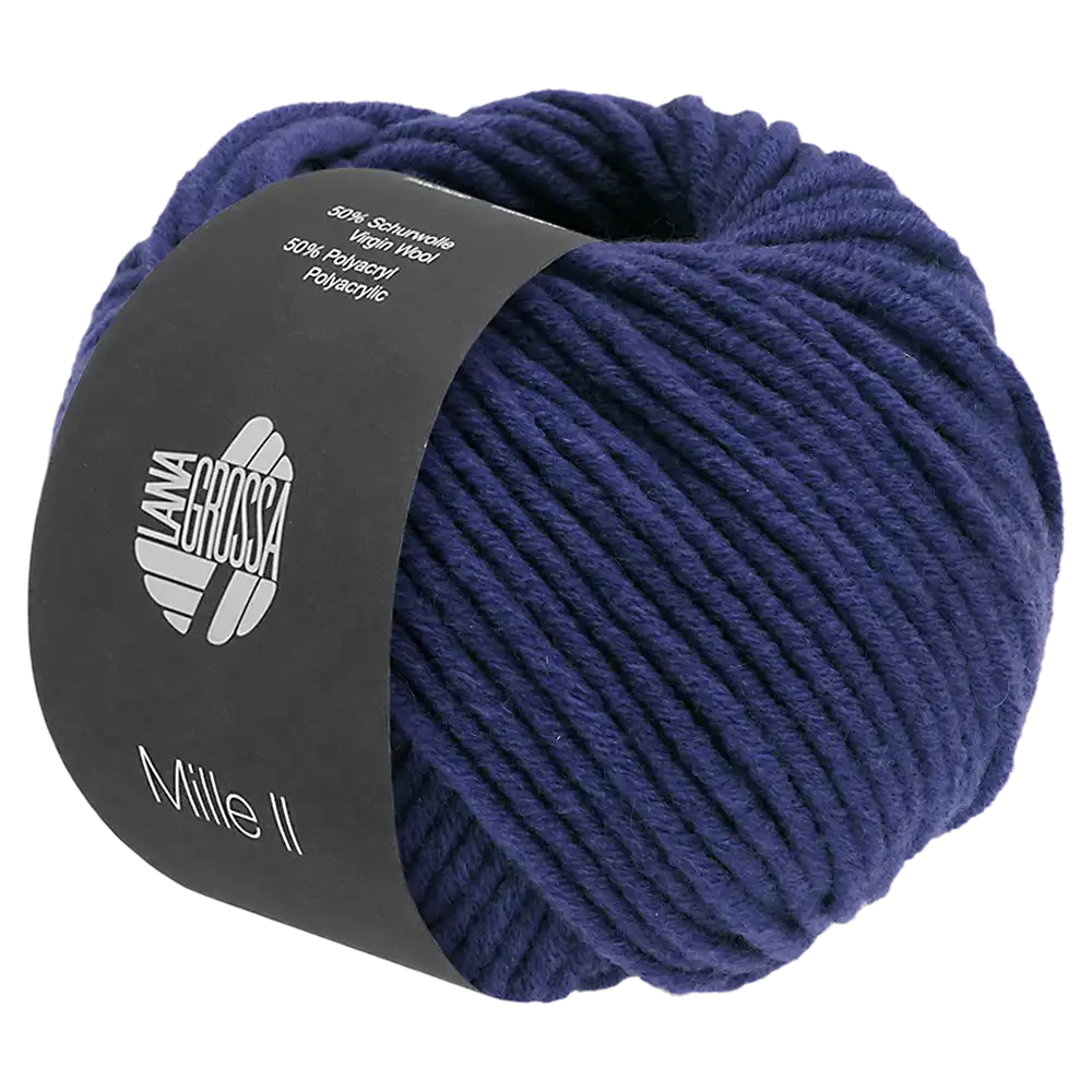 #Farbe_Lana Grossa Mille II |171 Ultramarinblau