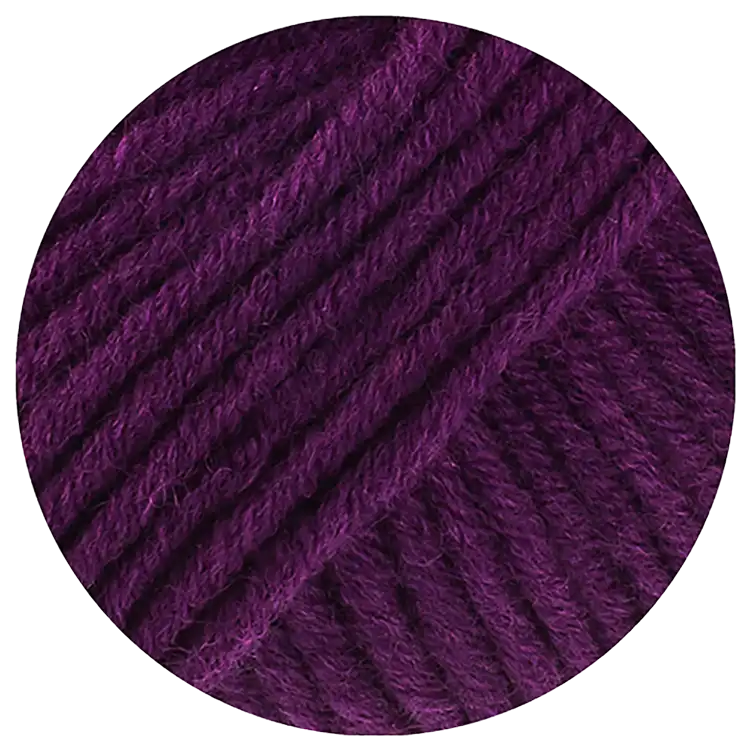#Farbe_Lana Grossa Mille II | 176 Dunkelviolett