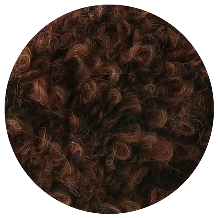 #Farbe_Lana Grossa Orsetto | 103 Braun-Schwarz