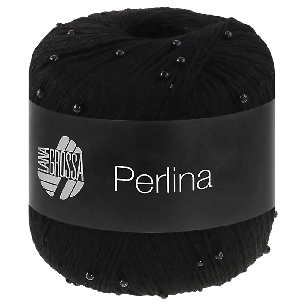 #Farbe_Lana Grossa Perlina | 14 Schwarz