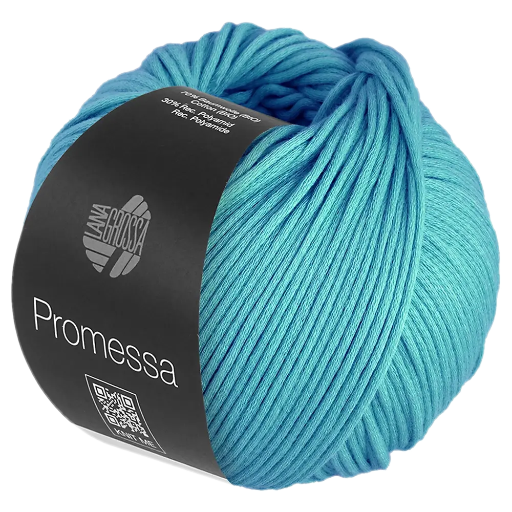 #Farbe_Lana Grossa Promessa | 27 Türkisblau