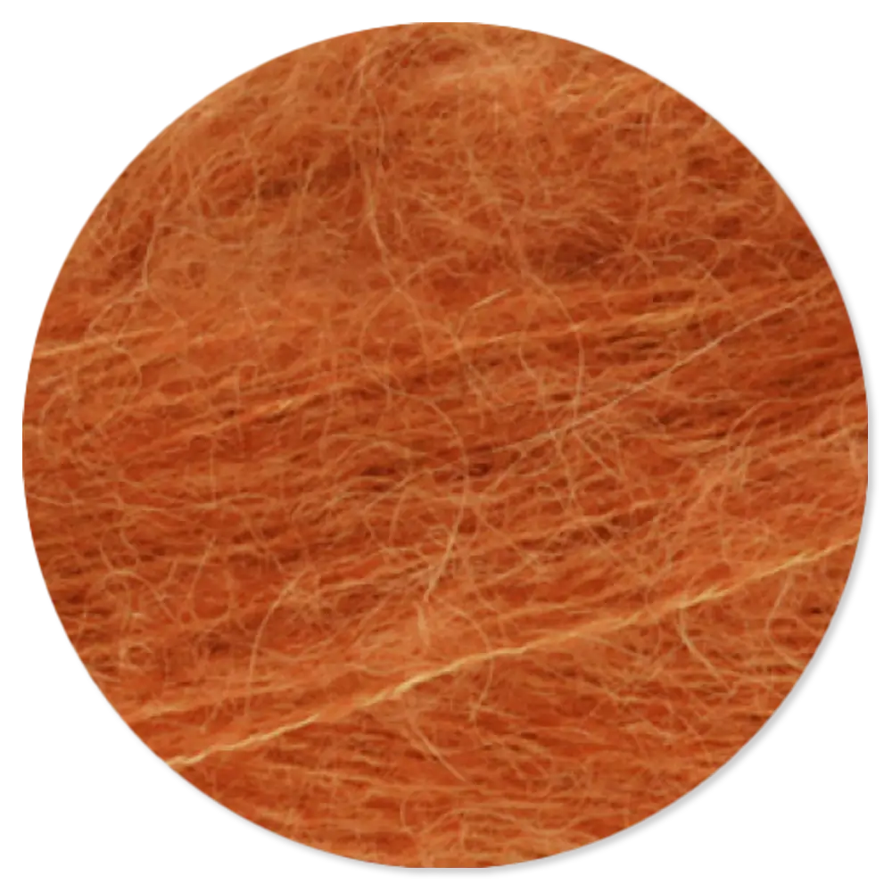 #Farbe_Lana Grossa Setasuri | 63 Rostorange