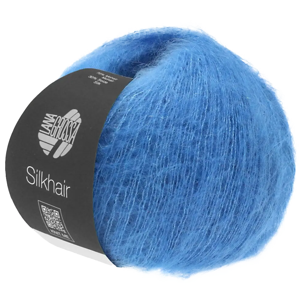 #Farbe_Lana Grossa Silkhair | 132 Kornblume
