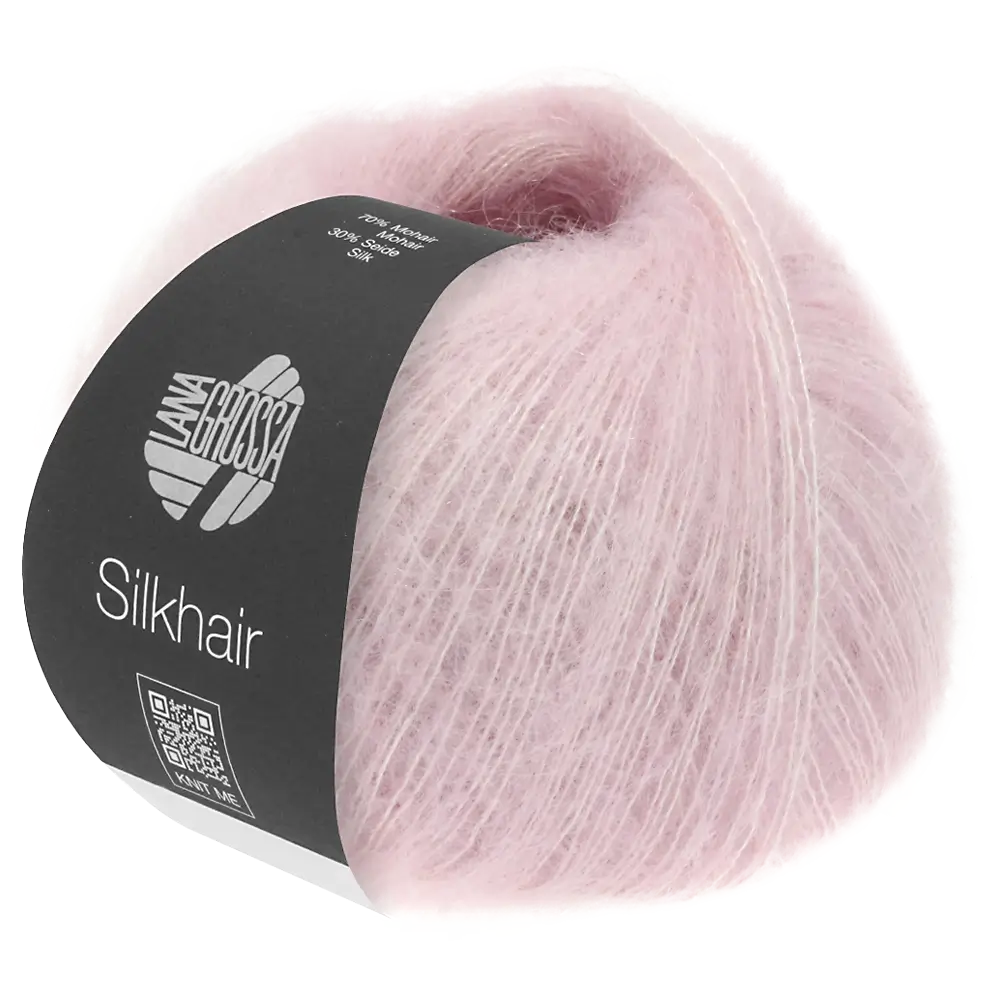 #Farbe_Lana Grossa Silkhair | 150 Pastellflieder