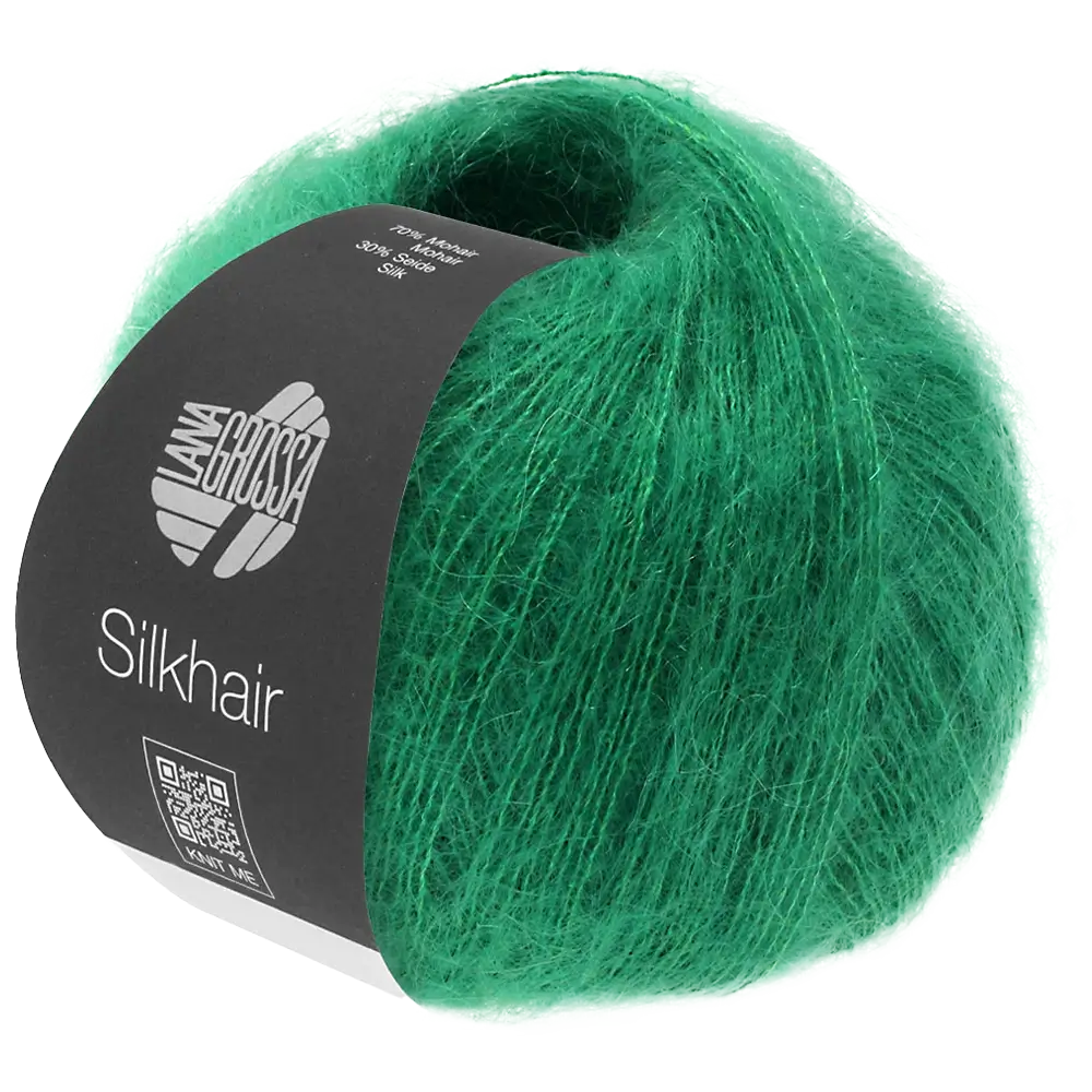 #Farbe_Lana Grossa Silkhair | 156 Smaragd