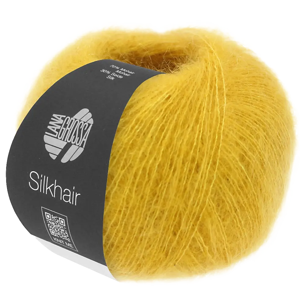 #Farbe_Lana Grossa Silkhair | 160 Curry